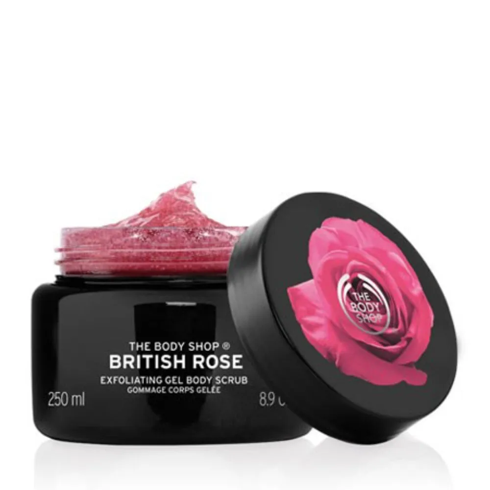 The Body Shop British Rose Body Scrub