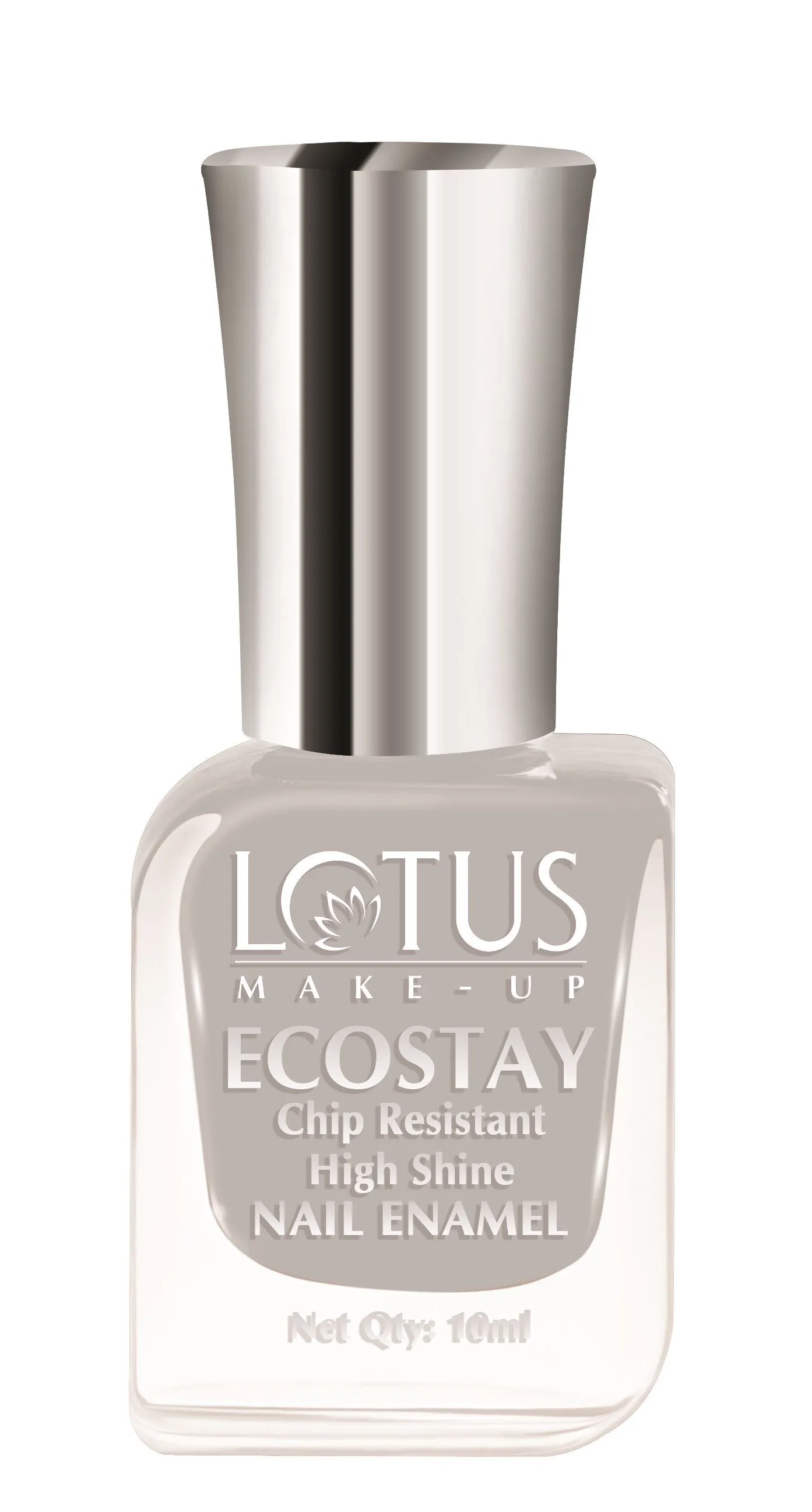 Lotus Make Up Ecostay Nail Enamel - Silver Chrome