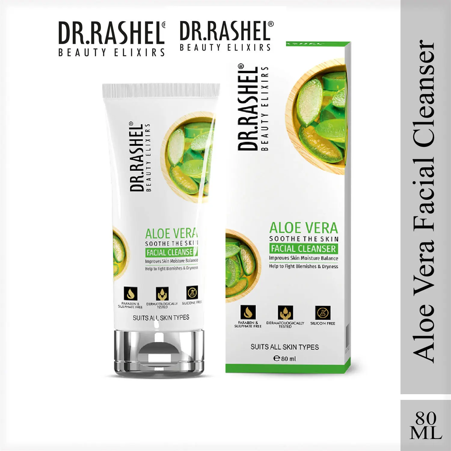 Dr.Rashel Aloe Vera Facial Cleanser Skin Moisture Balance (80ml)