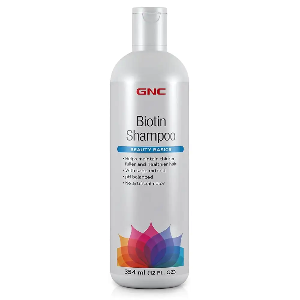 GNC Biotin Shampoo,  354 ml  for All Hair Types