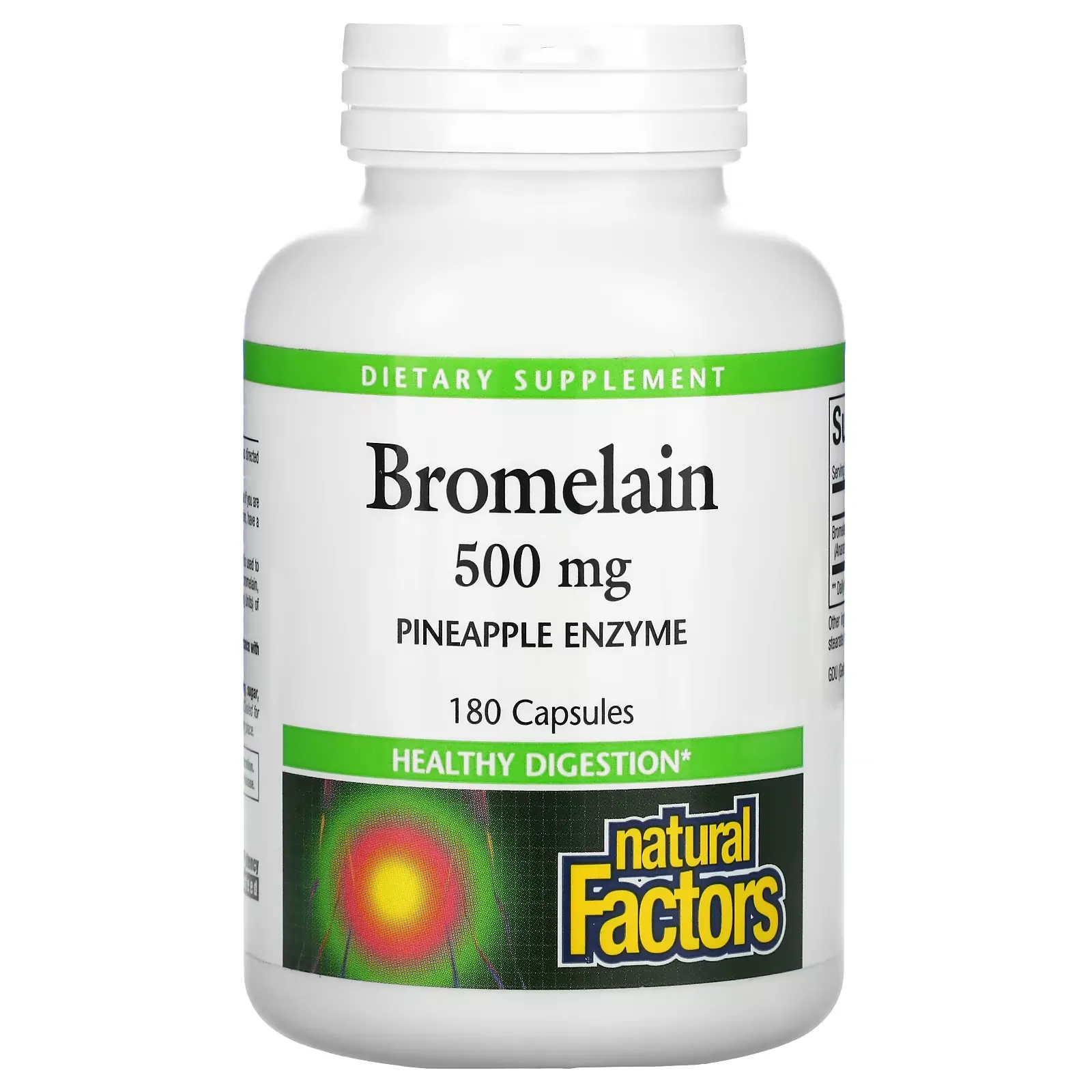 Bromelain, 500 mg, 180 Capsules