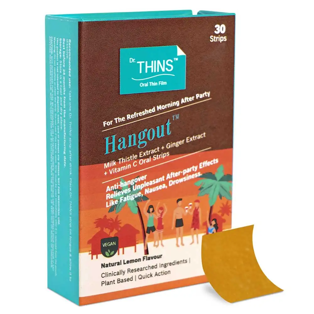 Dr.Thins Hangout Natural Lemon,  30 Strip(s)