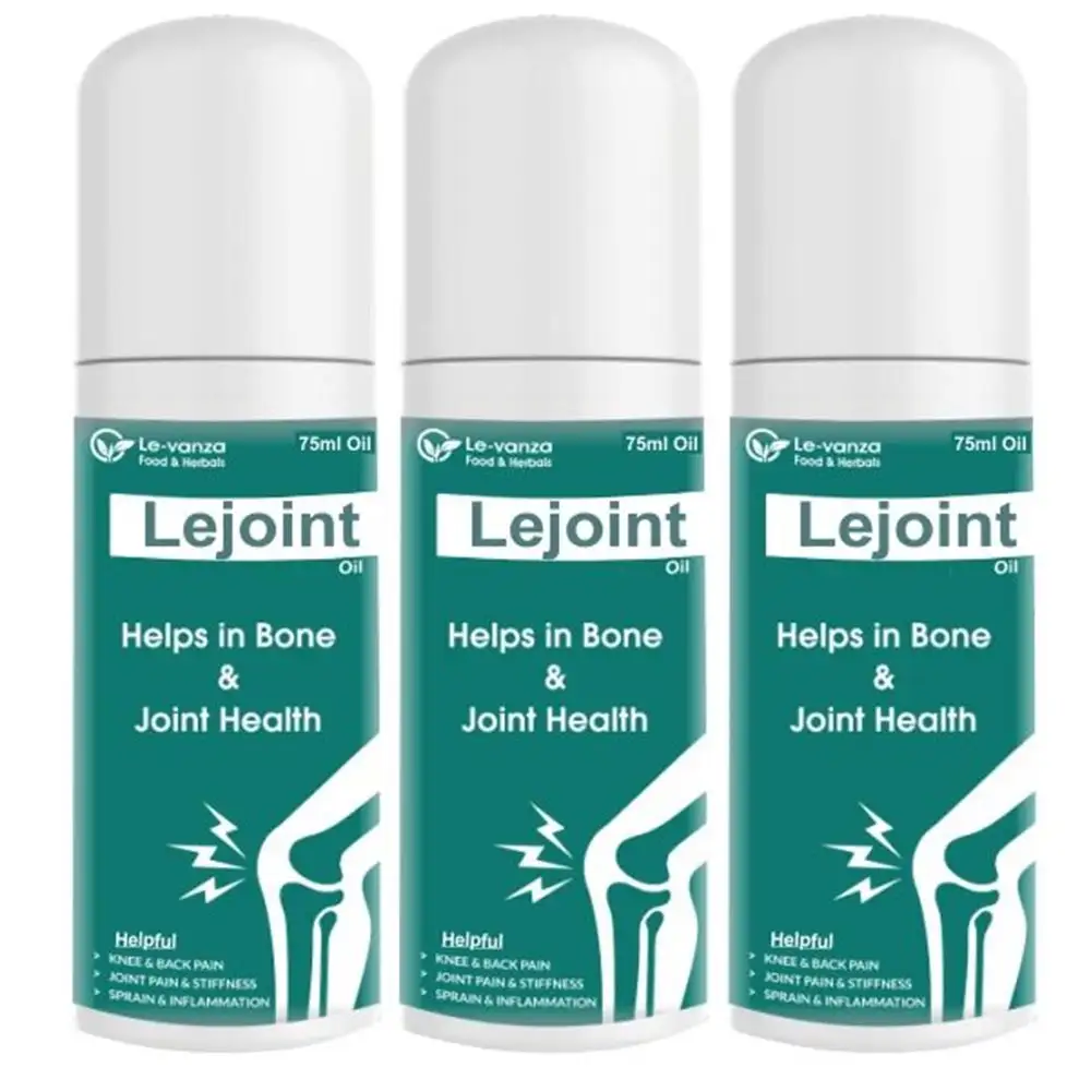 Le-Vanza Food & Herbals Lejoint - Pack of 3,  75 ml