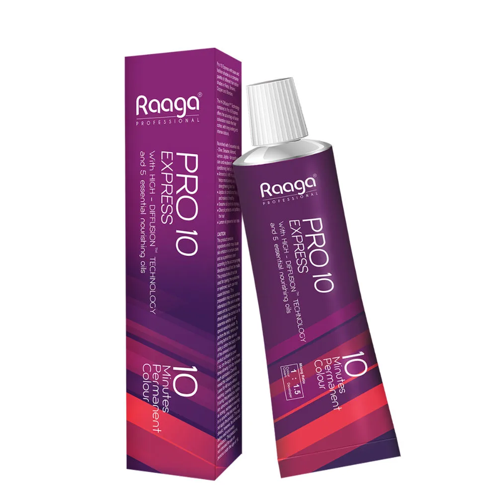 Raaga Professional Pro 10 Express Permanent Hair Colour - Light Blonde