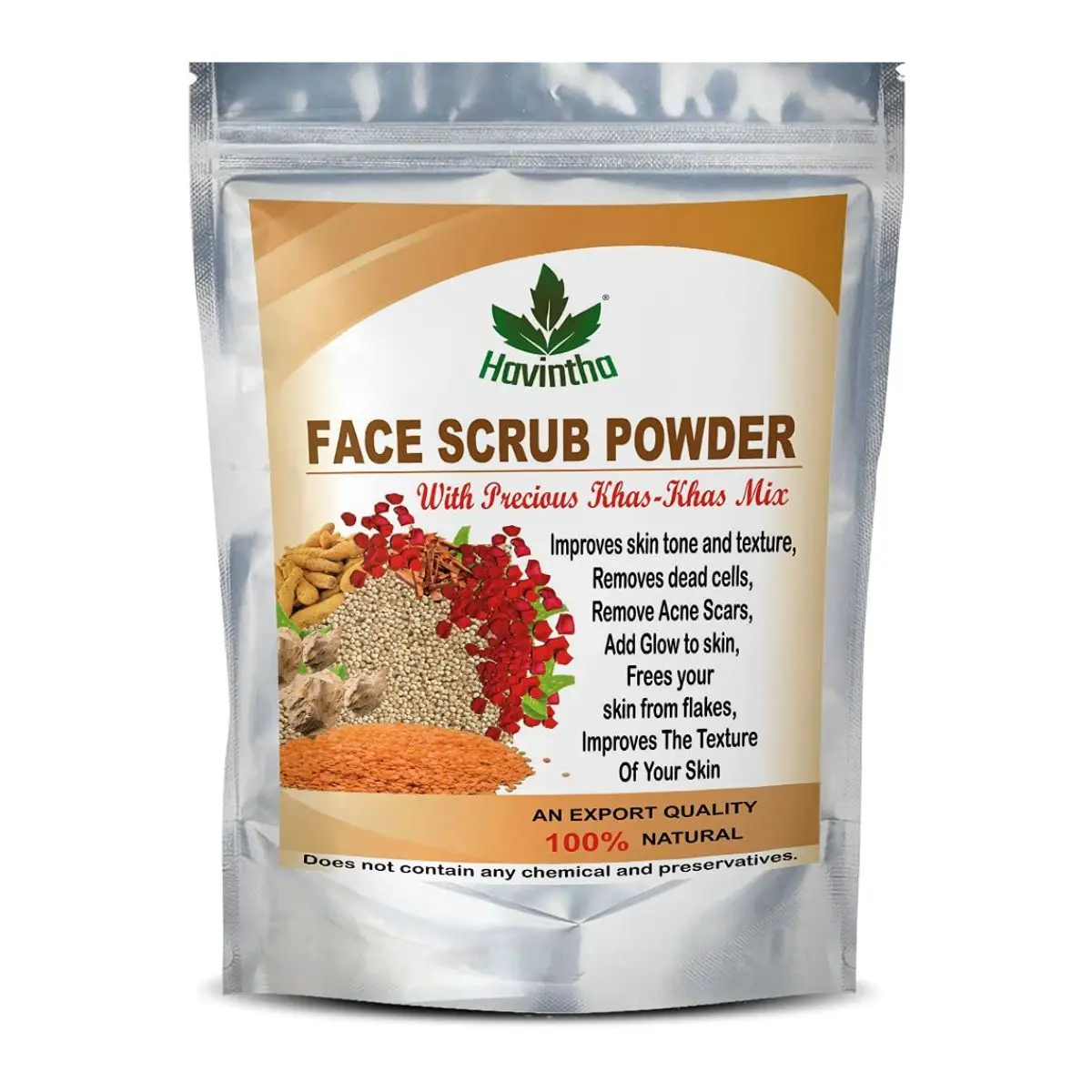 Face Scrub Powder with Khas-Khas (227 g)