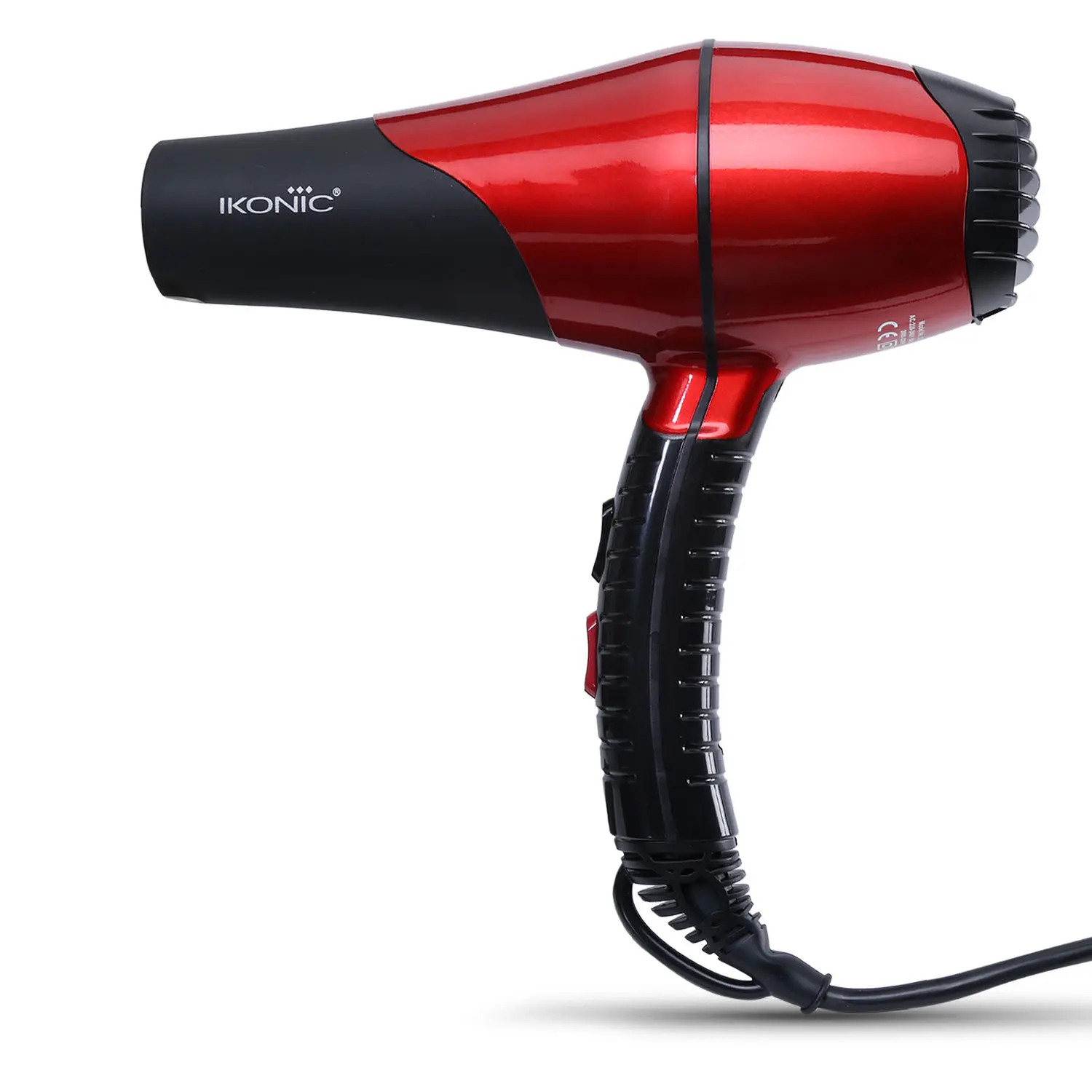 Ikonic Hair Dryer Pro 2200 Red & Black