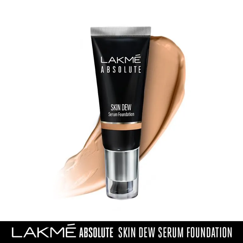 Lakme Absolute Skin Dew Serum Foundation - Warm Beige