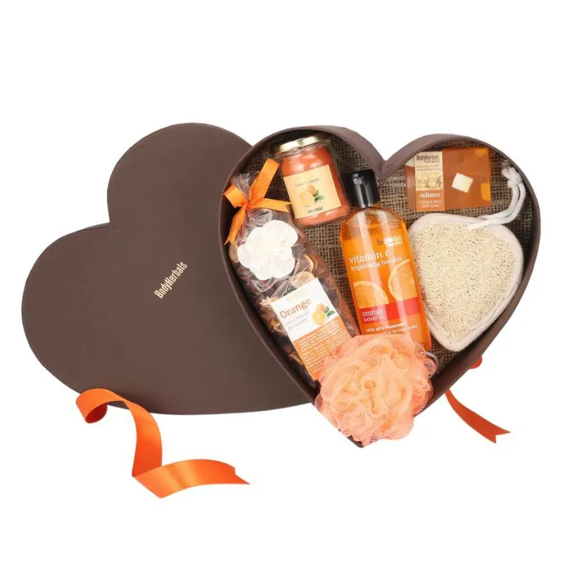 BodyHerbals Orange Surprise Bathing Set