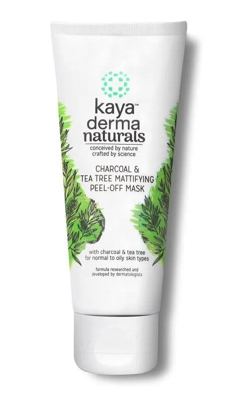 Kaya Charcoal & Tea Tree Mattifying Peel Off Mask