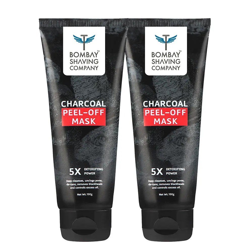 Bombay Shaving Company Charcoal Peel Off Mask 100gm - Buy One Get One