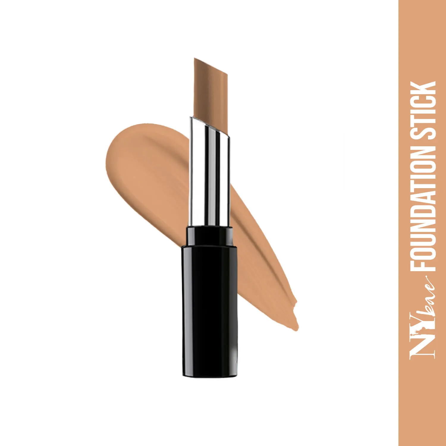 NY Bae Runway Range Almond Oil Infused All In One Stick - Backstage Trial In Porcelain 05 | Foundation Concealer Contour Colour Corrector | Wheatish Skin | Matte Finish | Enriched with Almond Oil | Covers Imperfections | Cruelty Free