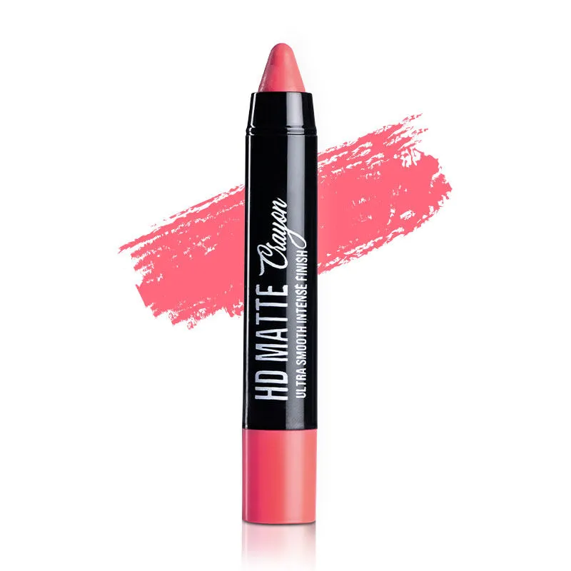 Beauty People Natural Hd Matte Lip Crayon - Burst 108