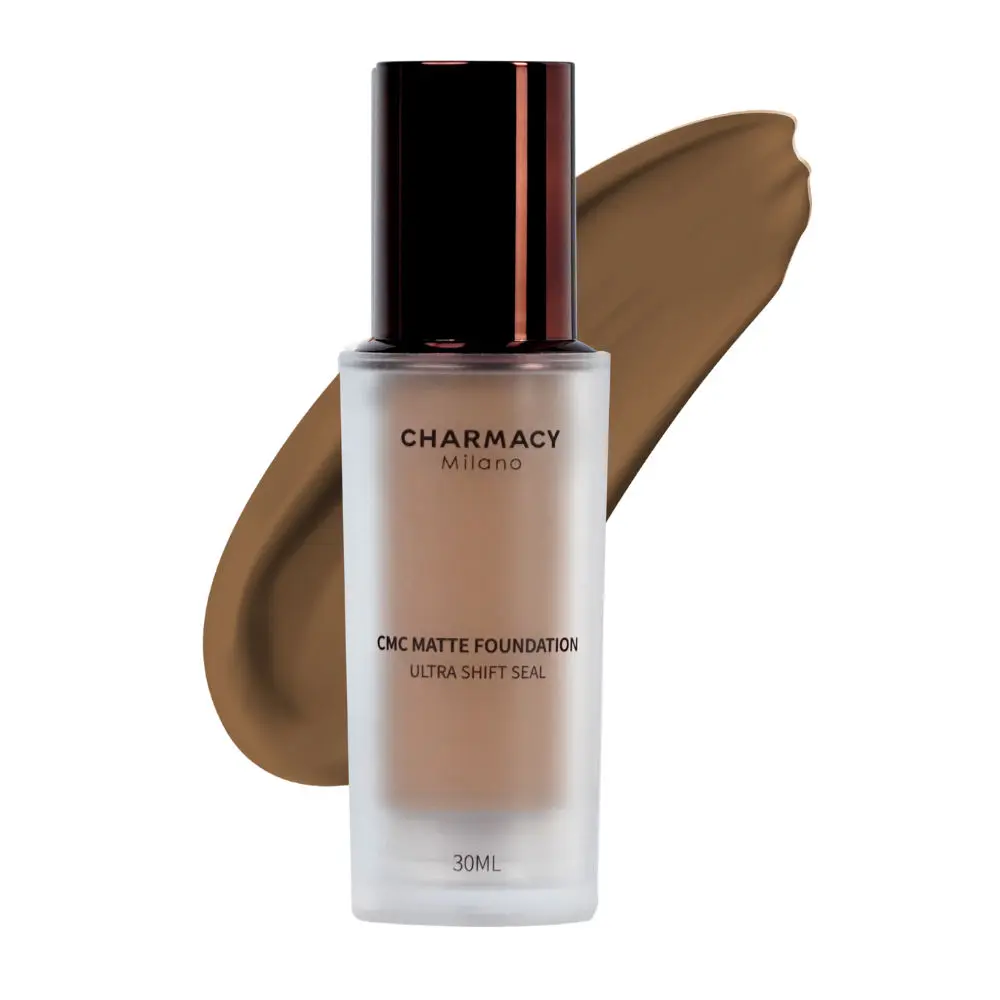 Charmacy Milano Matte Foundation 12 - Perfect Canvas for Your Make-Up Buildable Coverage, Instant Hydrating, Light Weight, Suitable for All Skin Types, 24-Hour Wear, Seamless Blend, Flawless Finish