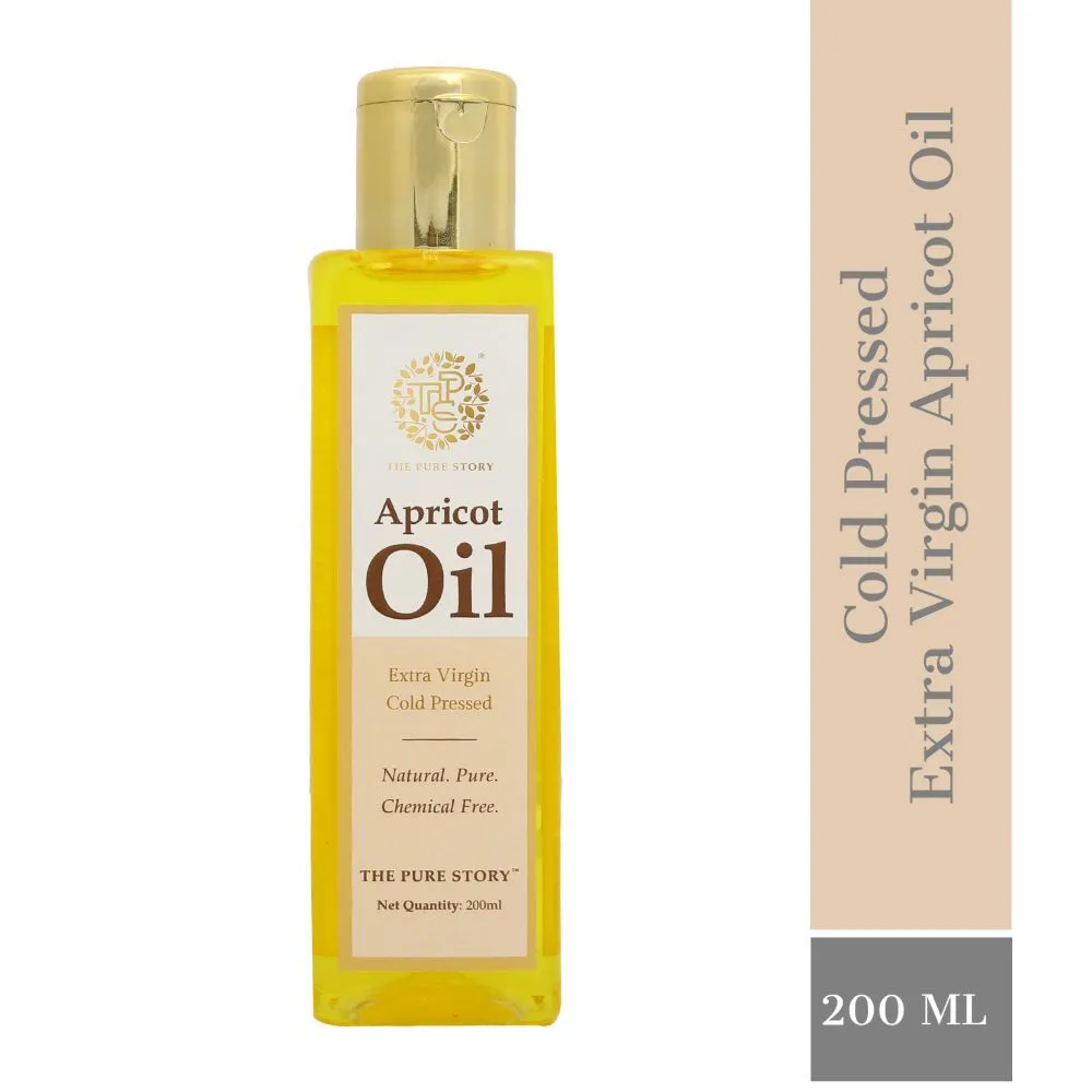 The Pure Story Apricot Oil Pure Natural Cold Pressed