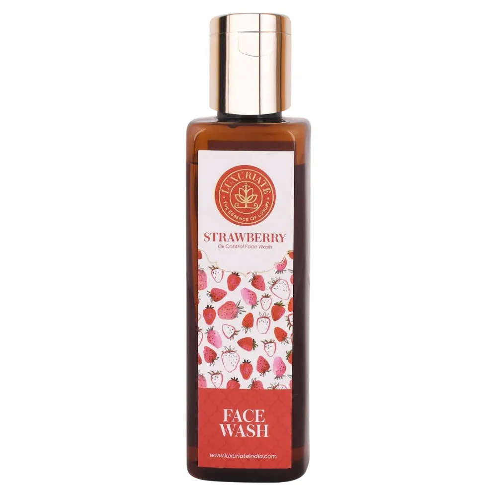 LUXURIATE Strawberry Oil Control Face Wash