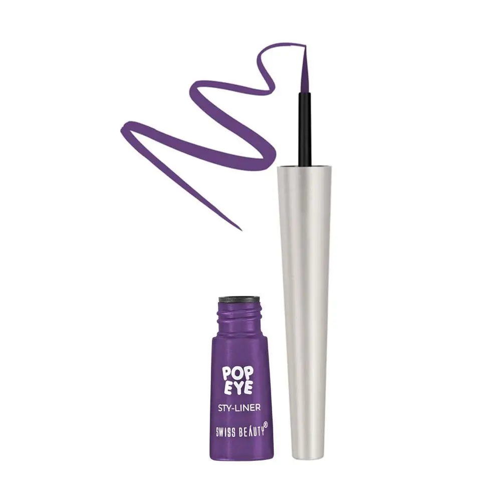 Swiss Beauty Pop Eye Sty-Eyeliner 07 Plum Purple (3 ml)