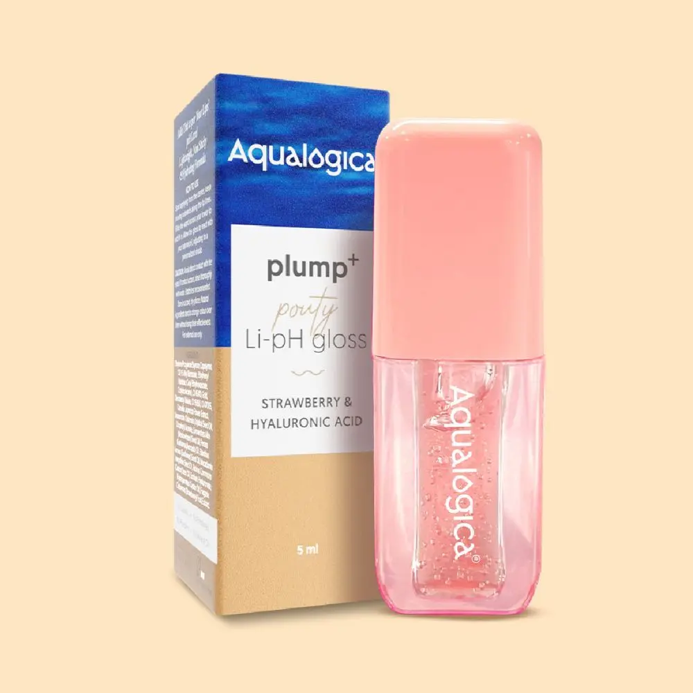 Aqualogica Plump+ Pouty Li pH Glosses - Peach Vanilla