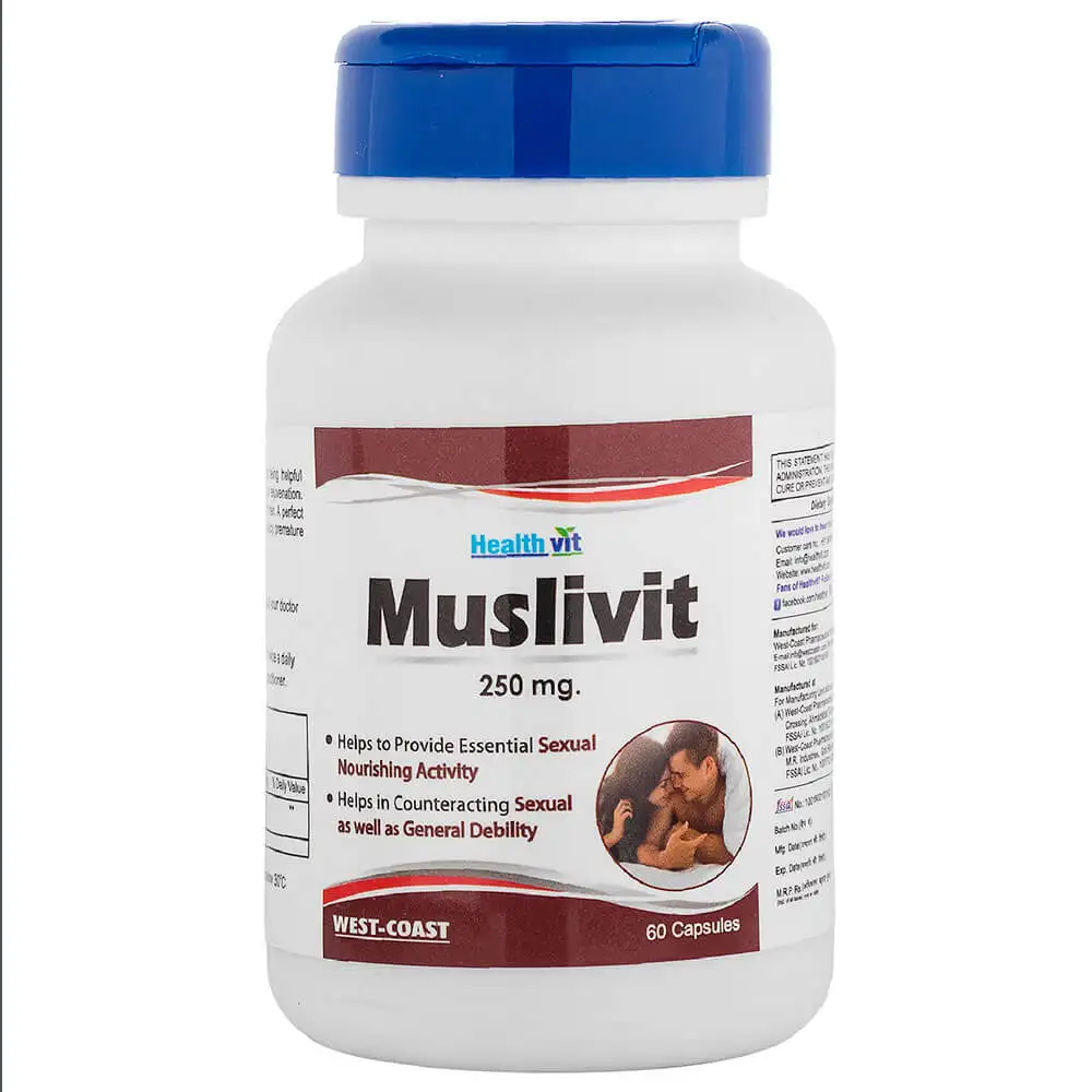 Healthvit Muslivit Musli Powder (250mg),  60 capsules