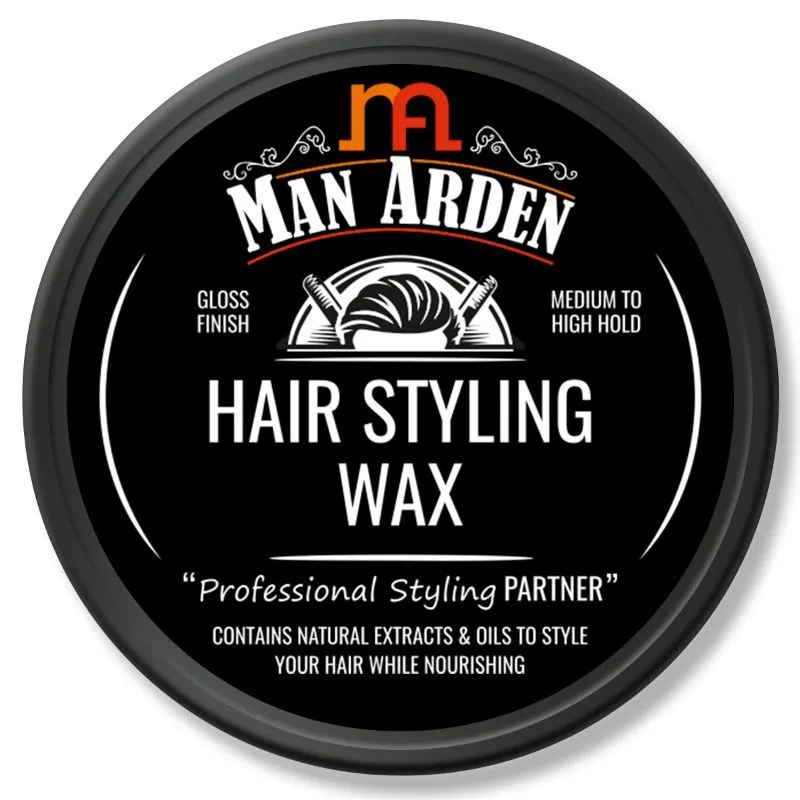 Man Arden Hair Styling Wax Professional Styling For Gloss Finish