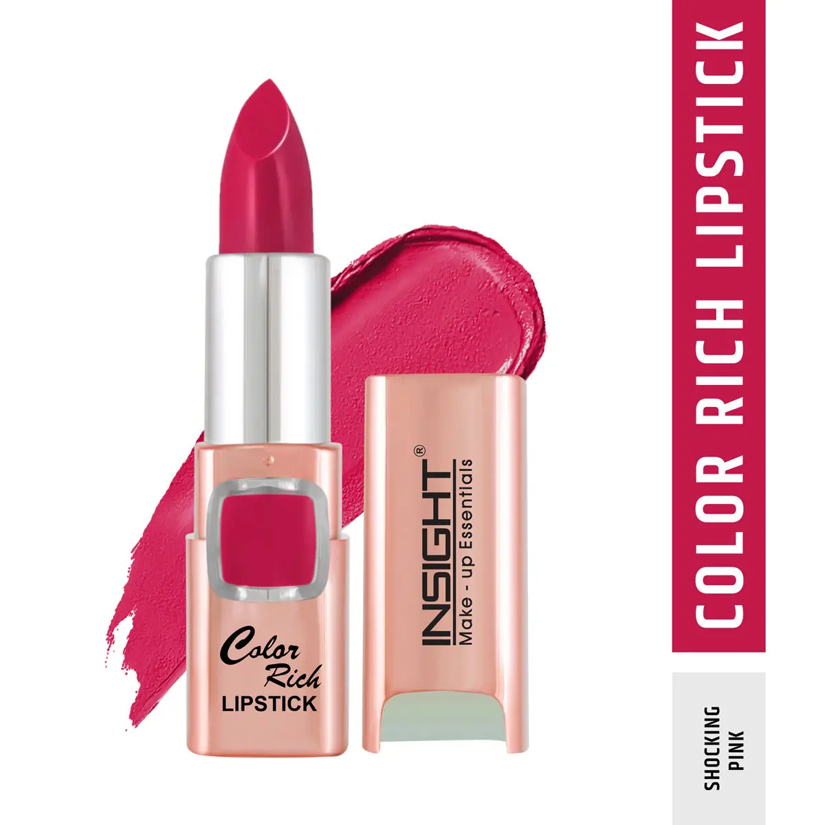 Insight Color Rich Liptick (L-23)_Shocking Pink (Matte)