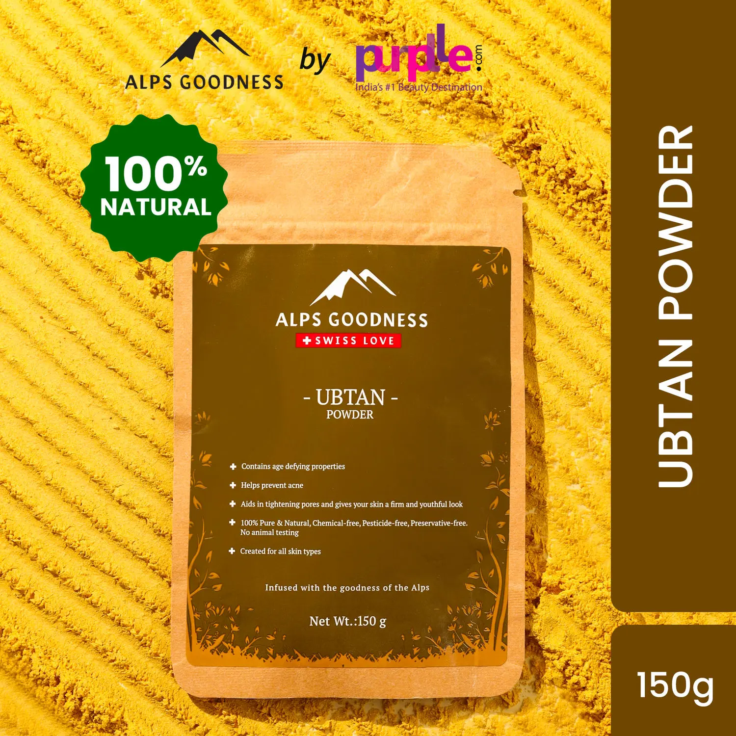 Alps Goodness Powder - Ubtan (150 g)