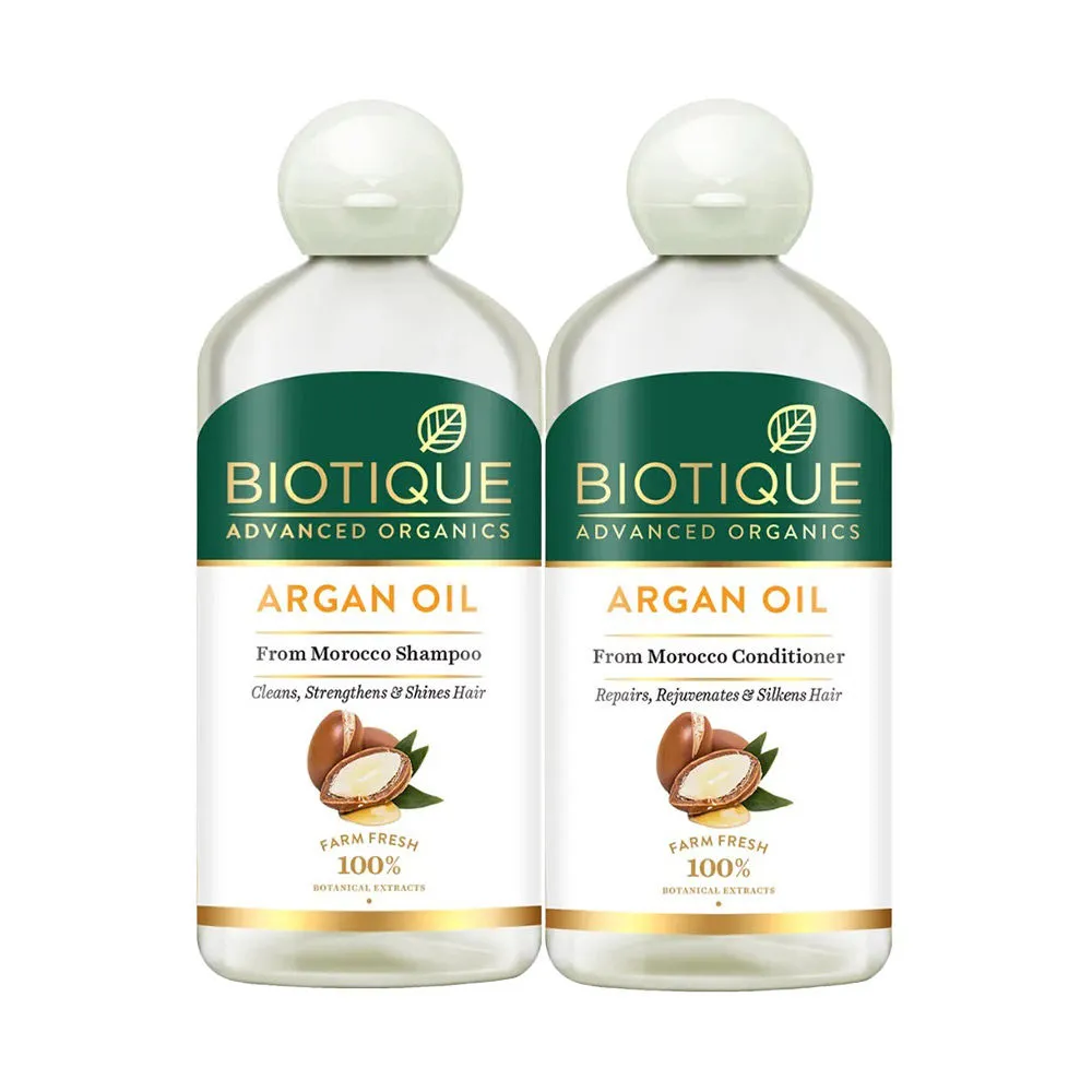 Biotique Argan Shampoo & Conditioner Combo