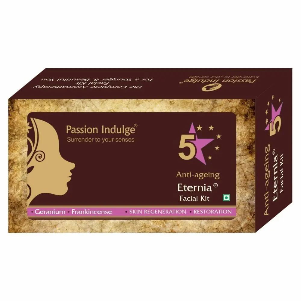 Passion Indulge ETERNIA 5 STAR Facial Kit For Anti-ageing and anti-Wrinkle (2+1)