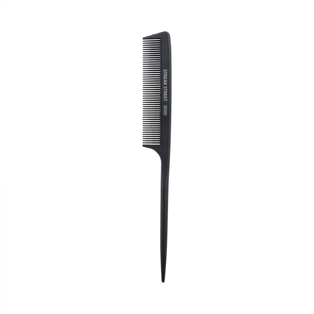 Streak Street Ss-06300 Fine Dense Teeth Tail-Comb For Hair Styling