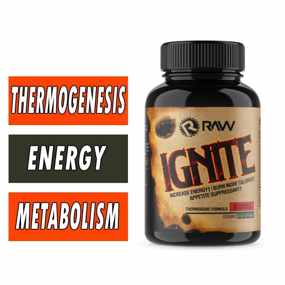 RAW Ignite - RAW Nutrition - 120 Capsules