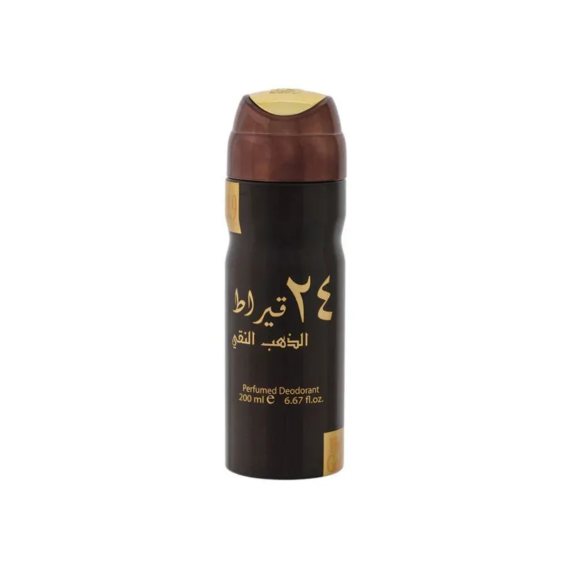 Lattafa 24 Carat Pure Gold Long Lasting Perfumed Deodorant