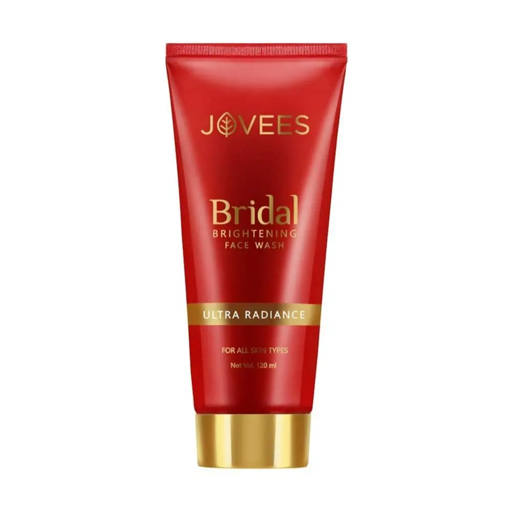 Jovees Bridal Brightening Face Wash with Cherry , Bearberry & Mulberry Fruit Extracts | For Brightening Skin | Reduces Dark Spot | Improves Skin Texture