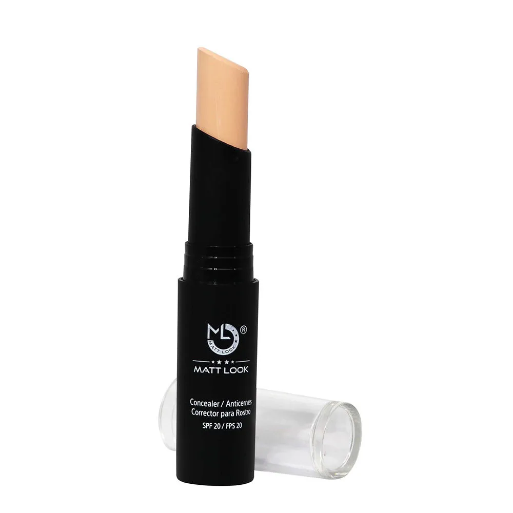 Matt look Concealer & Anticernes SPF 20 - Rose