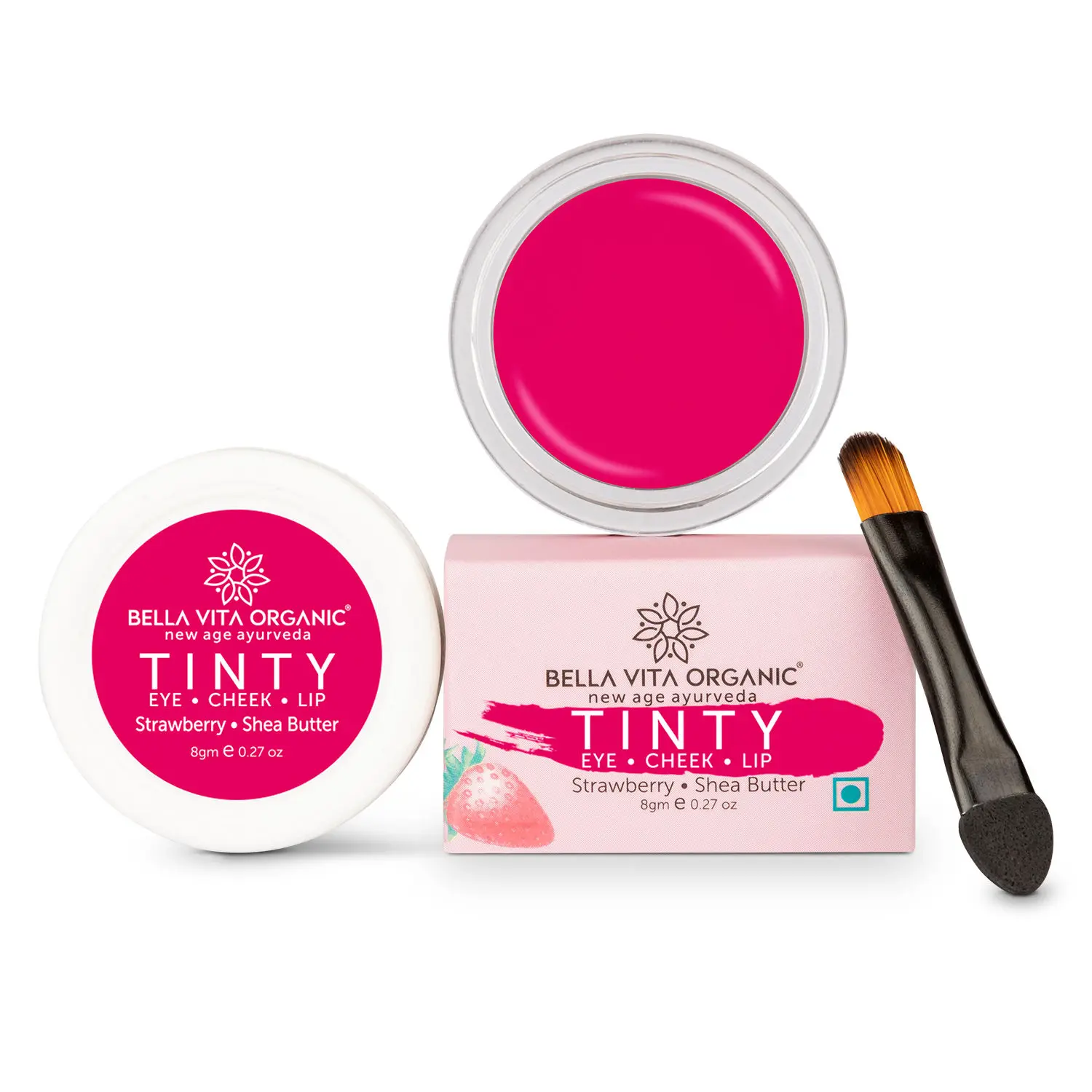 Bella Vita Organic Tinty Blush - Strawberry