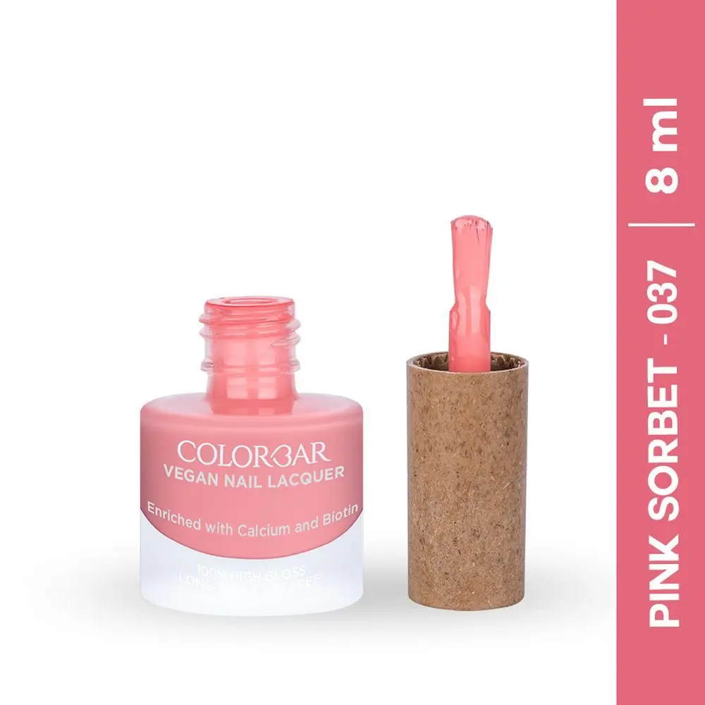 Colorbar Vegan Nail Lacquer-Pink Sorbet