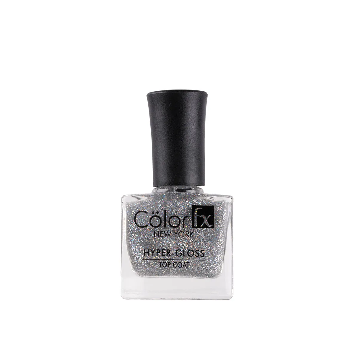 Color Fx Hyper Gloss Top Coat Silver Holo Top Coat - 172