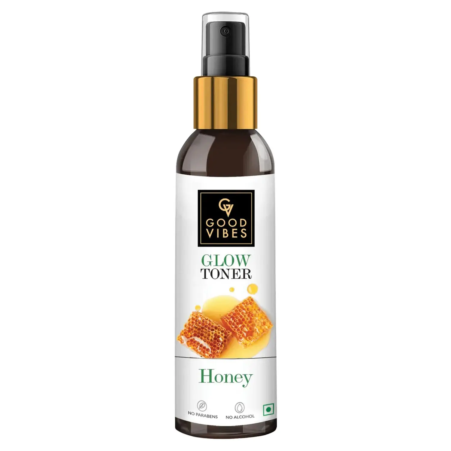 Good Vibes Honey Glow Toner | Hydrating, Moisturizing | No Parabens, No Alcohol, No Sulphates, No Mineral Oil, No Animal Testing (200 ml)