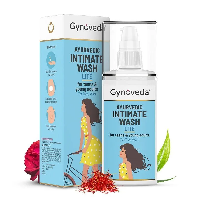 Gynoveda Ayurvedic Intimate Wash Lite For Teens & Young Adults