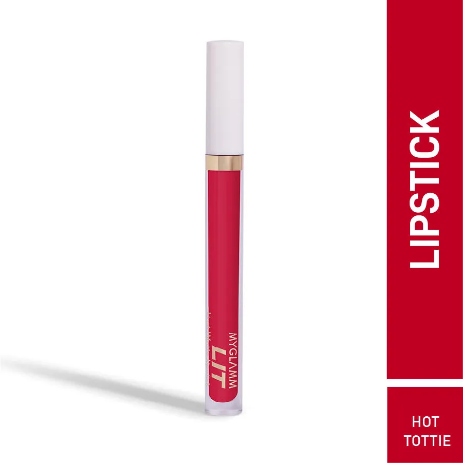 MyGlamm Lit Liquid Matte Lipstick - Hot Tottie