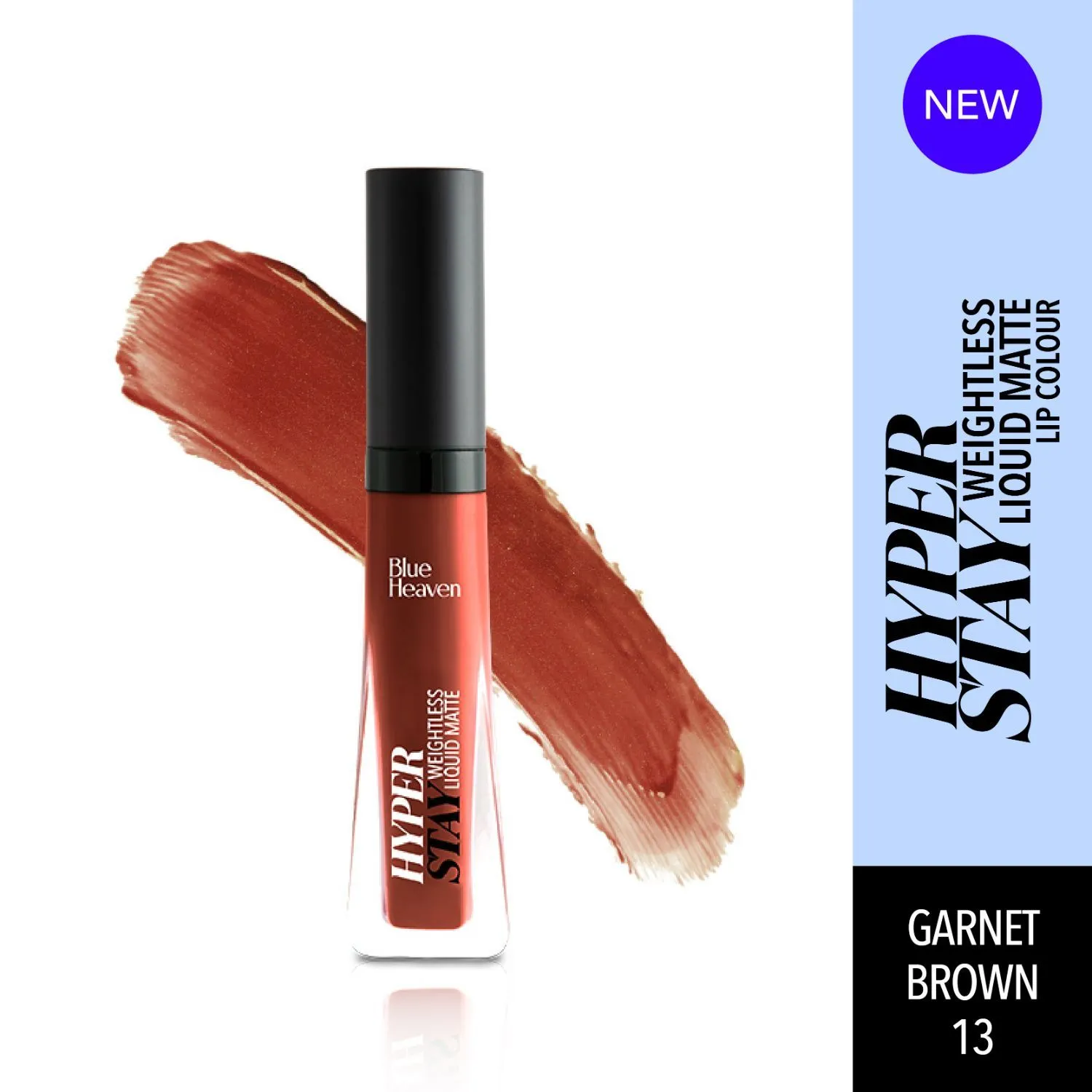 Blue Heaven Hyperstay Weightless Liquid Matte Lipcolor - Garnet Brown