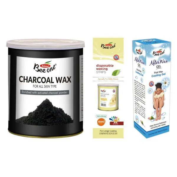 Beeone Ultimate Charcoal Milky Waxing Kit