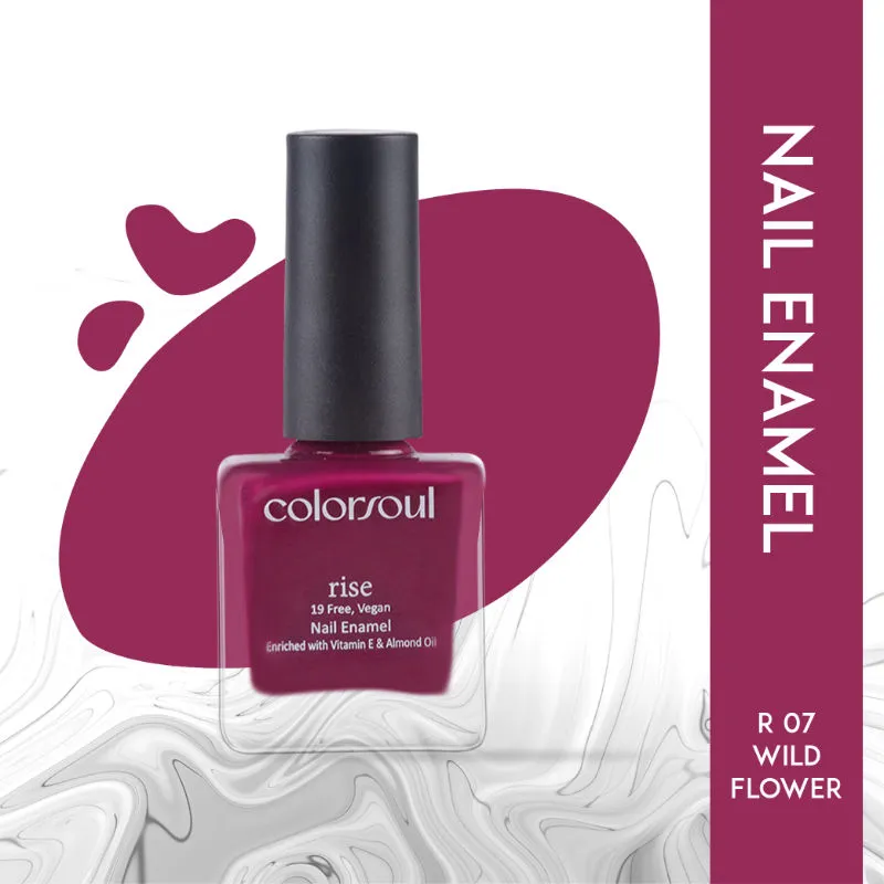 ColorSoul Rise Nail Enamel - Wild Flower