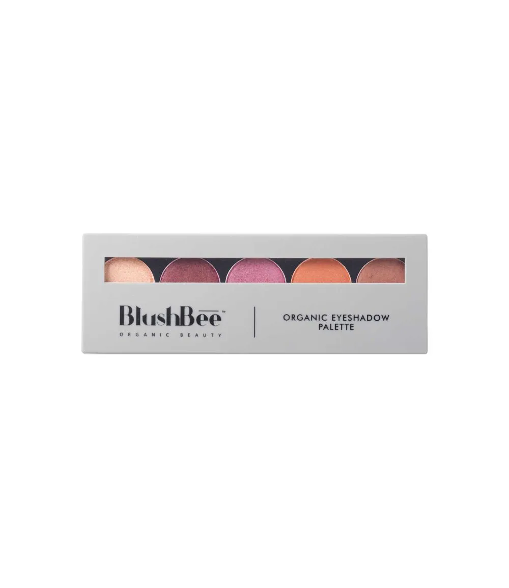 BlushBee Beauty Organic Eyeshadow Palette 5 Shades