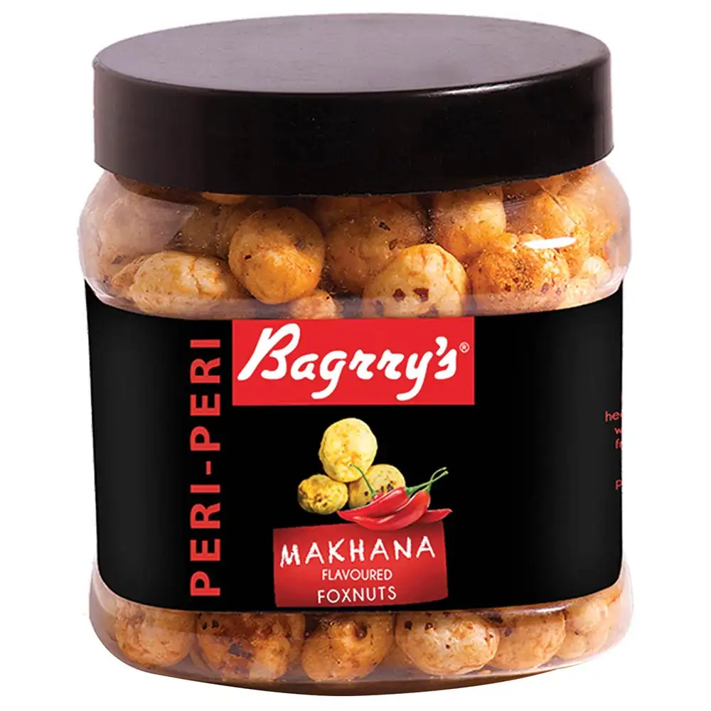 Bagrrys Makhana Flavoured Foxnuts,  Peri - Peri  100 g