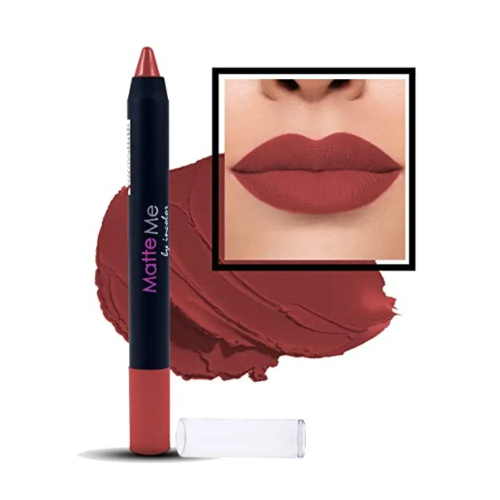 Incolor Matte Me Crayon Lipstick 12 Pay Day 2.3 Gms