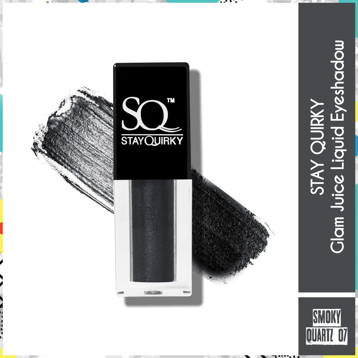 Stay Quirky Glam Juice Liquid Eyeshadow - Smoky Quartz 07 (2.6 ml)