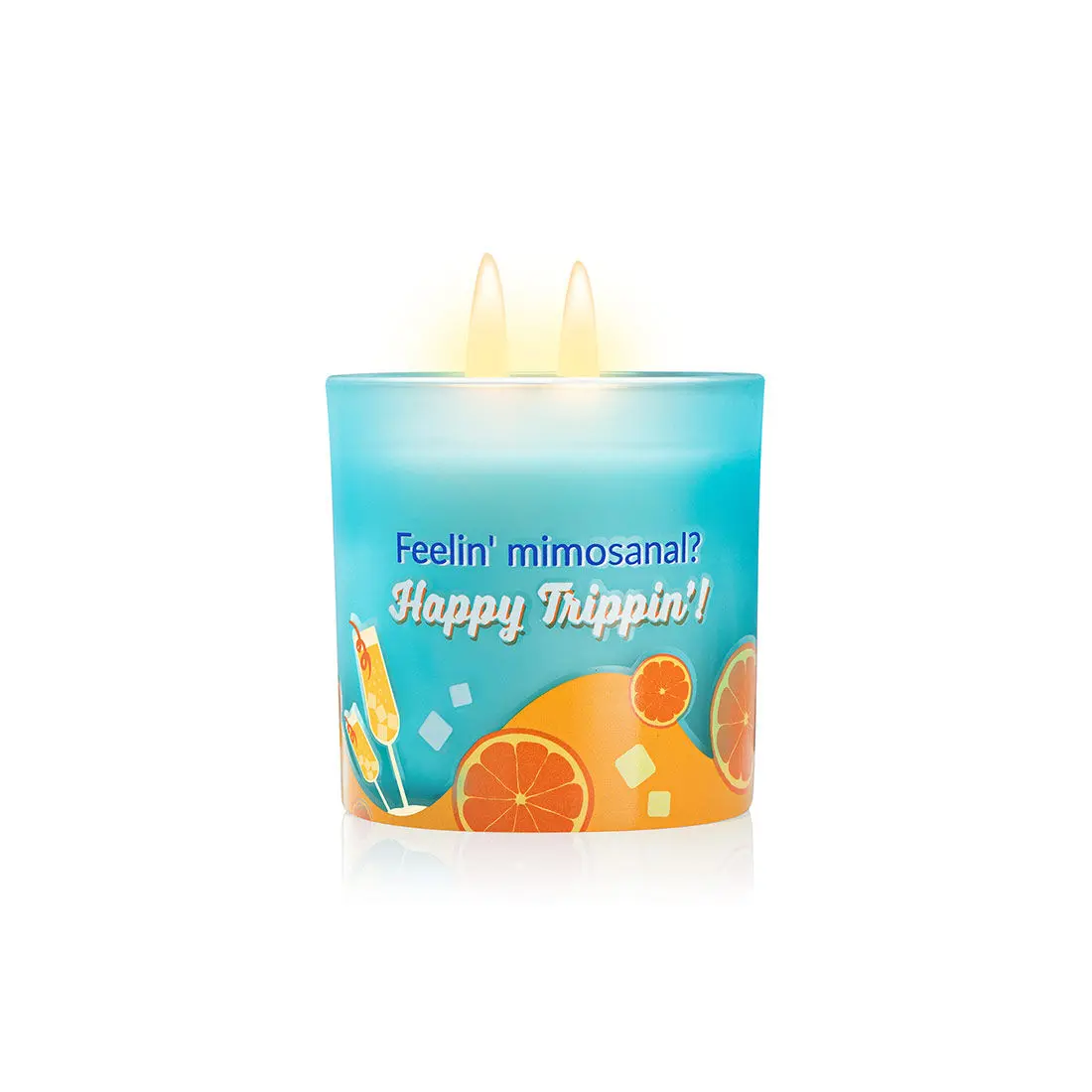 Plum BodyLovin’ Trippin’ Mimosas Scented Candle | Long-lasting Fragrance | Evenly Melting Wax