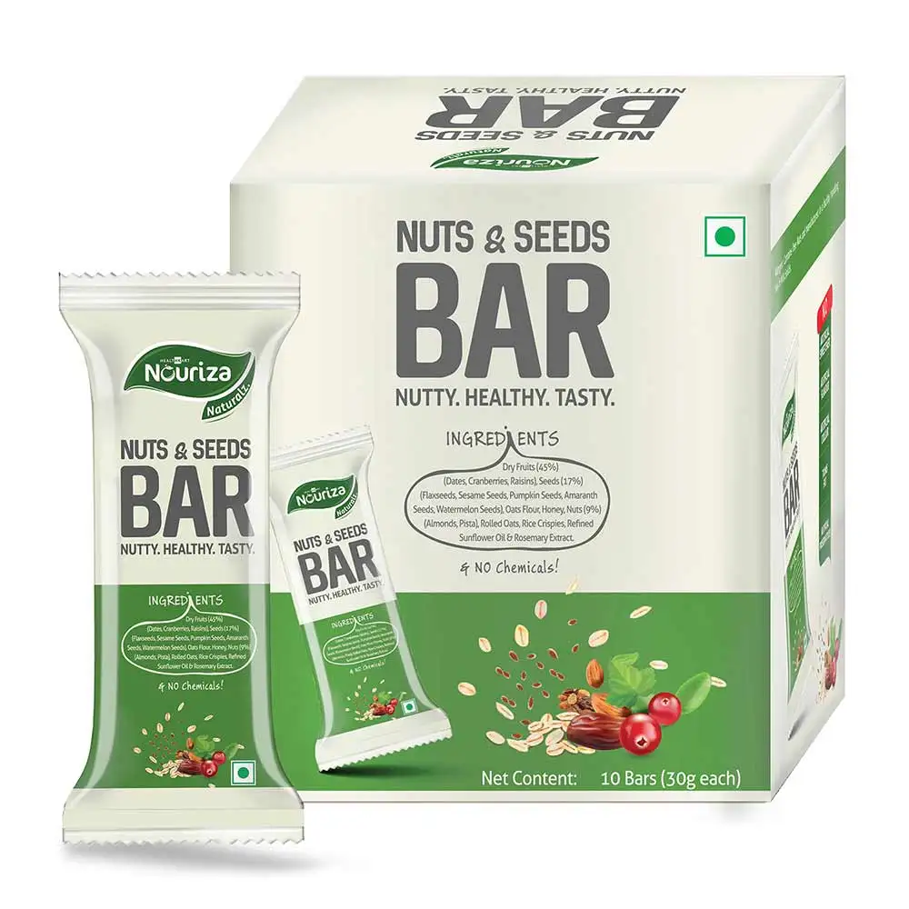 Nouriza Bar,  10 bar(s)  Nuts & Seeds