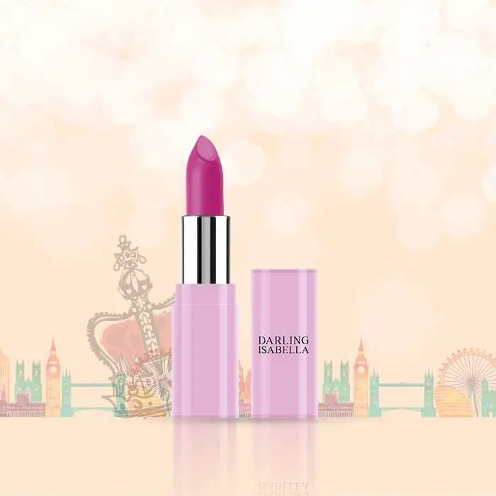 Darling Isabella Matte Lipstick, Pink, Your Highness Rouges - Poise Pink Royalty 12 (4.3 g)