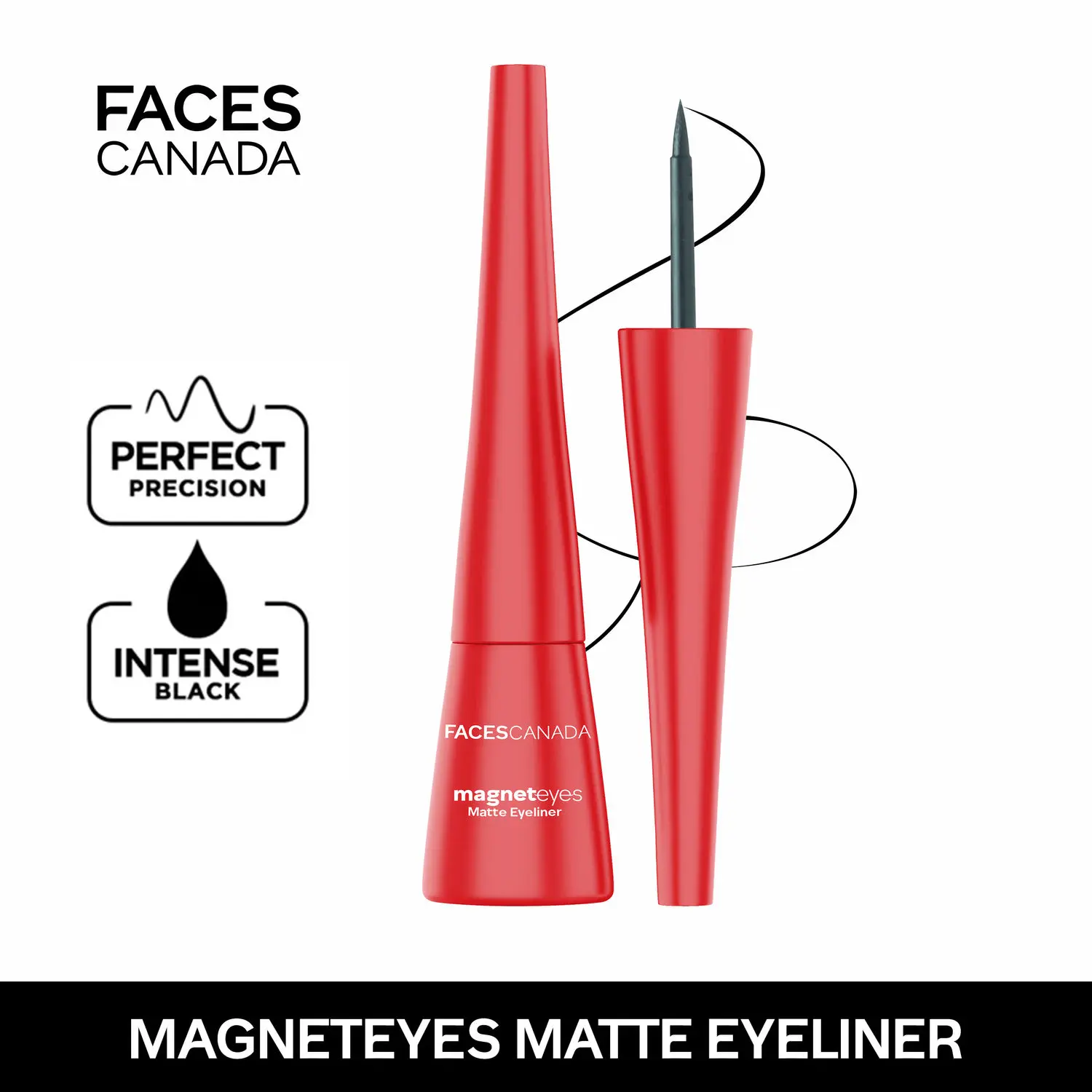 Faces Canada Magneteyes Matte Eyeliner (4.5 ml)