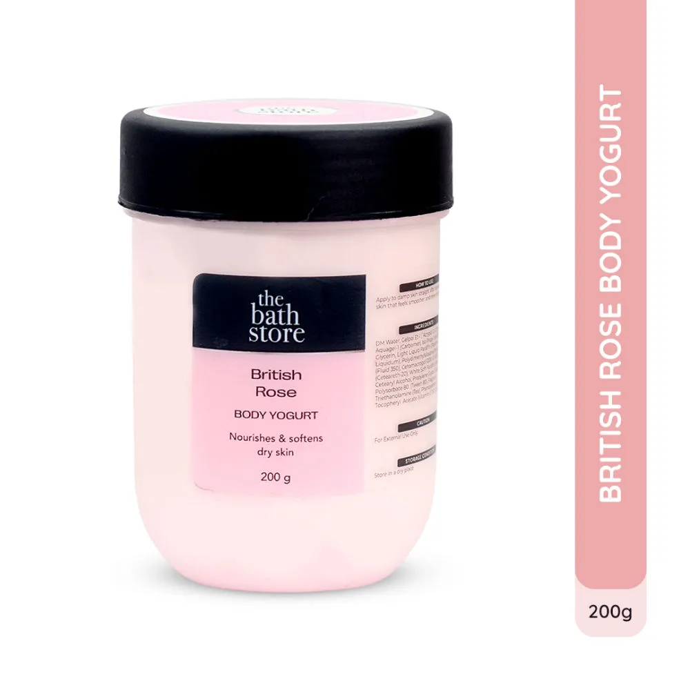 The Bath Store British Rose Body Yogurt